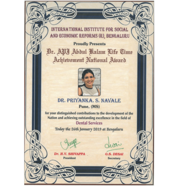 Dr. Priyanka Saokar Navale